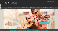 Desktop Screenshot of mackeyvisioncenter.com